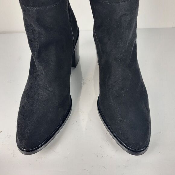Seychelles Paradise City Leather Over the Knee Boots Black Size 6.5 - Picture 8 of 13